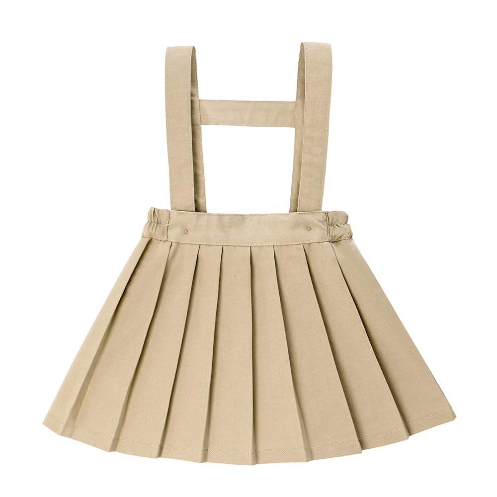 Amazon.com: famuka Baby Girl Suspender Skirt Toddlers Casual